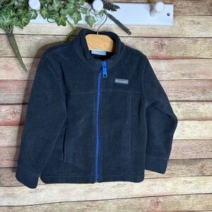 Columbia Fleece Full Zip Jacket Toddler Size 3T
